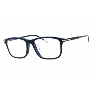Tom Ford FT5646-D-B Eyeglasses 090 shiny blue acetate Rectangular